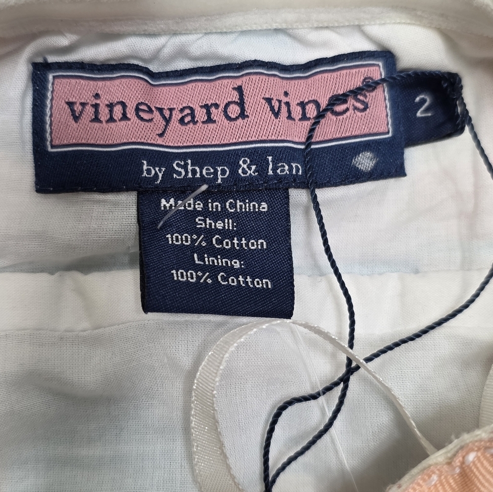 Vineyard Vines. Patchwork Madras Halter Dress. Size 2. NWT - Picture 2 of 5